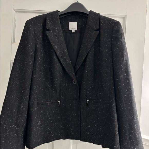 Halogen Jackets & Blazers - Halogen Black Textured Women's Blazer